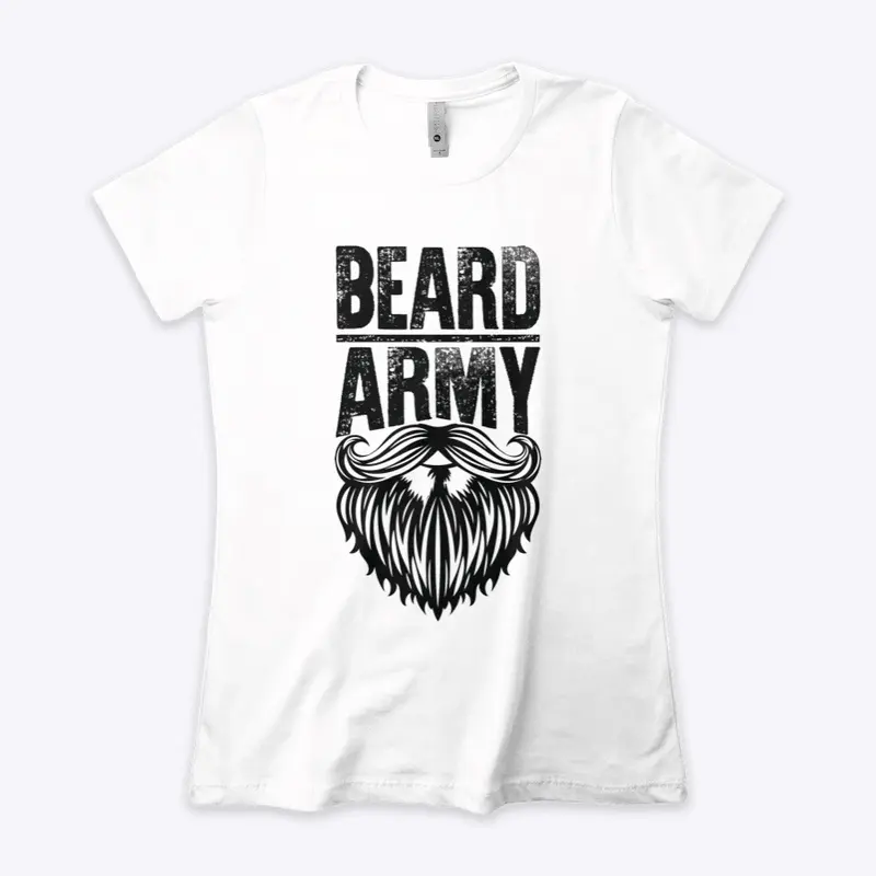 Beard Army Women's Boyfriend Fit Tee